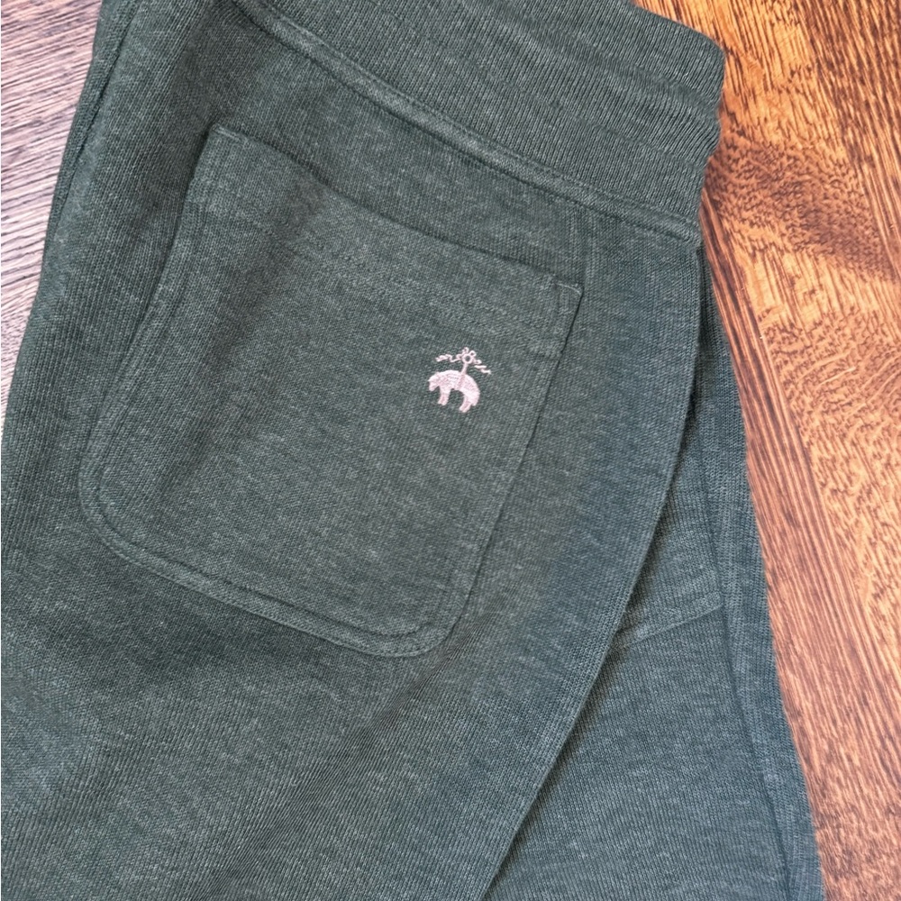 Brooks Brothers Green Jogger Pants with Drawstring